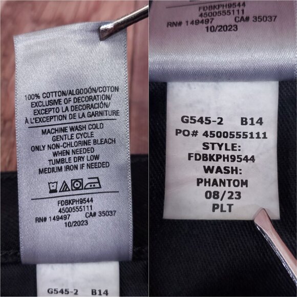 Favorite Daughter Size 34 The Masha Super High Rise Wide Leg Jeans Phantom - Picture 13 of 14